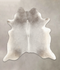 Medium Grey X-Large Brazilian Cowhide Rug 6'7