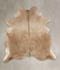 Taupe X-Large Brazilian Cowhide Rug 6'10