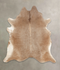 Taupe XX-Large Brazilian Cowhide Rug 7'5