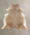 Taupe XX-Large Brazilian Cowhide Rug 7'10