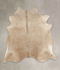 Taupe X-Large Brazilian Cowhide Rug 7'0