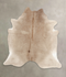 Champagne XX-Large Brazilian Cowhide Rug 8'1