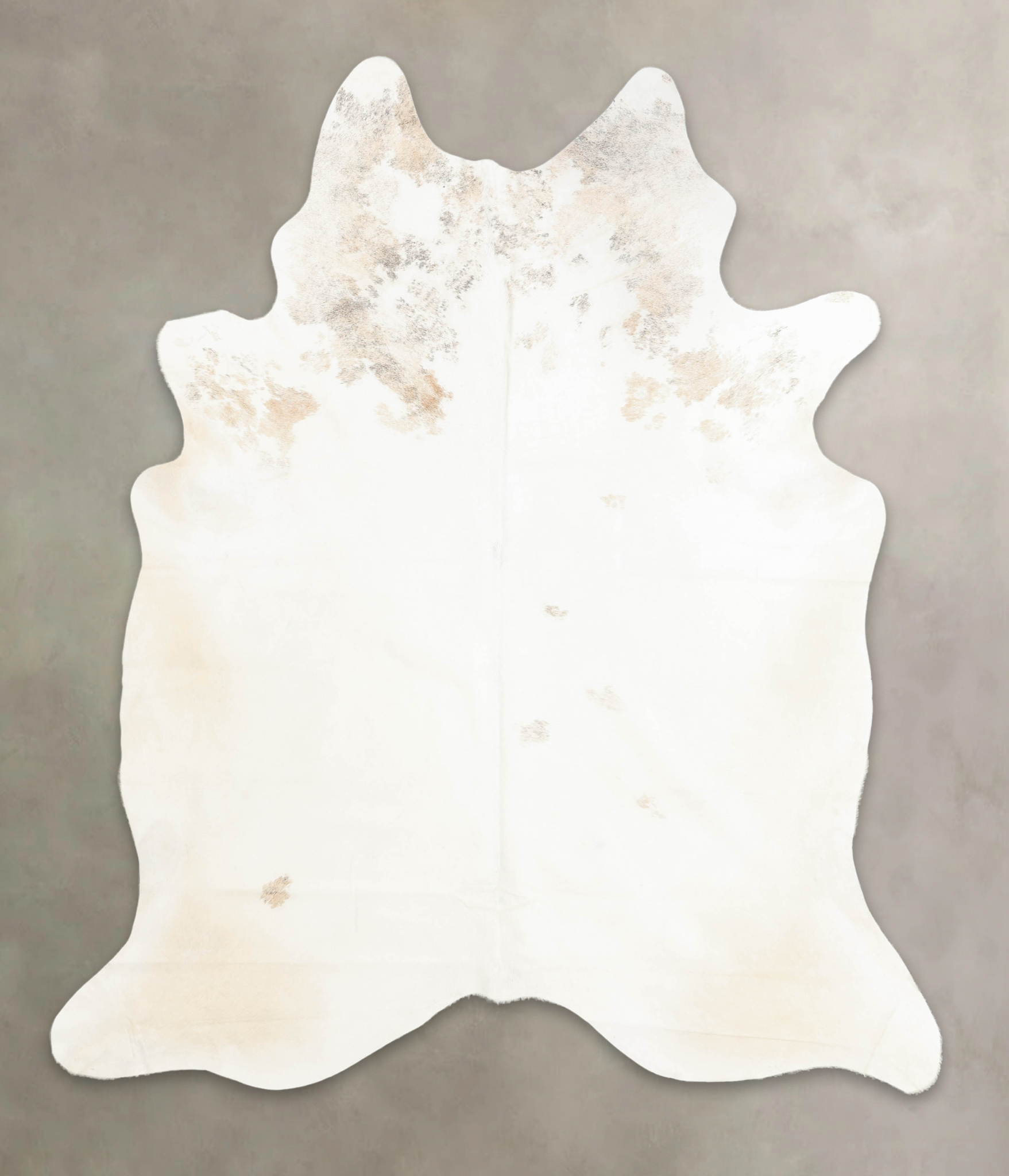 Ivory with Beige Cowhide Rug #B2401