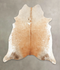 Light Caramel XX-Large Brazilian Cowhide Rug 7'8