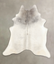 Medium Grey XX-Large Brazilian Cowhide Rug 8'10