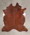 Solid Brown X-Large Brazilian Cowhide Rug 7'3