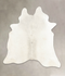 Light Grey X-Large Brazilian Cowhide Rug 7'0