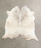 Salt and Pepper Brown X-Large Brazilian Cowhide Rug 7'0