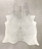 Medium Grey XX-Large Brazilian Cowhide Rug 8'7