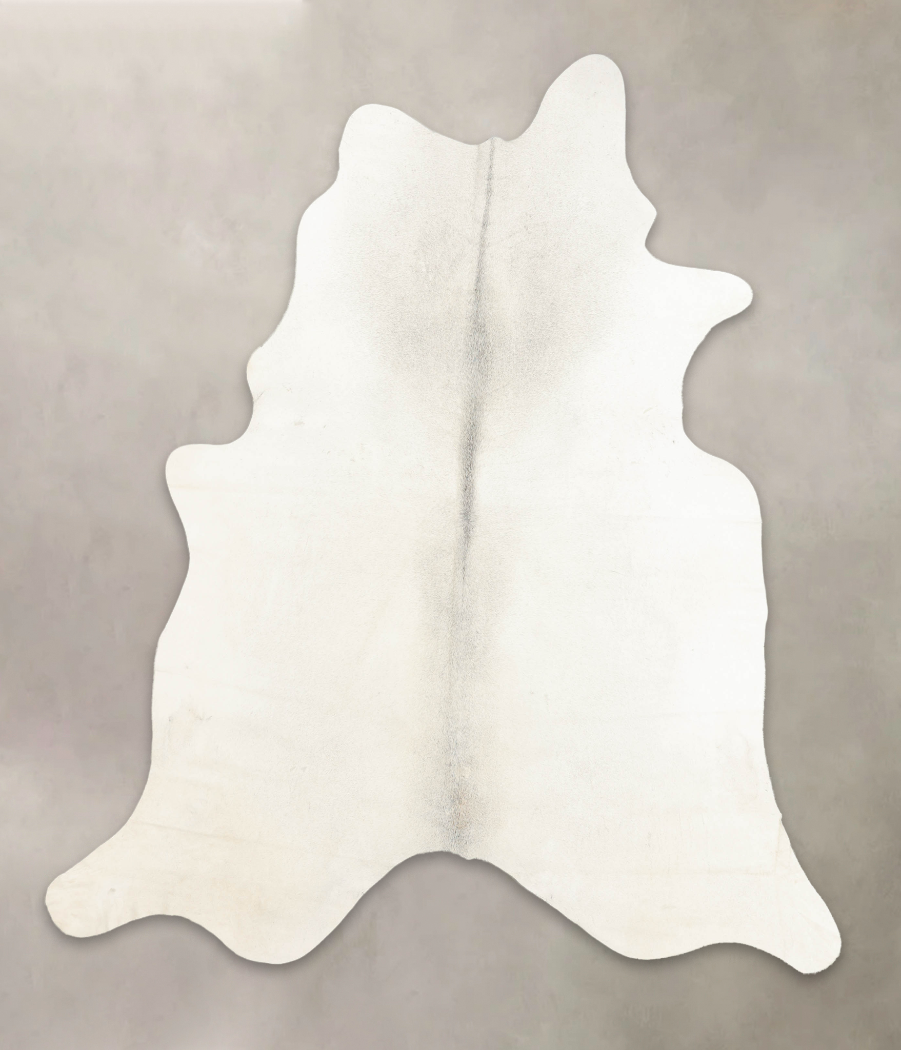 Light Grey Cowhide Rug #B3661