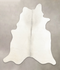 Light Grey X-Large Brazilian Cowhide Rug 7'7