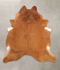 Medium Brindle XX-Large Brazilian Cowhide Rug 8'1