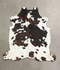 Tricolor X-Large European Cowhide Rug 6'7