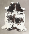 Tricolor X-Large European Cowhide Rug 7'7