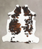 Tricolor X-Large European Cowhide Rug 6'7