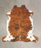 Tricolor X-Large European Cowhide Rug 6'7