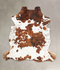 Tricolor X-Large European Cowhide Rug 6'7