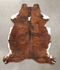 Tricolor X-Large European Cowhide Rug 7'5