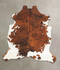 Tricolor X-Large European Cowhide Rug 6'8