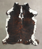 Tricolor X-Large European Cowhide Rug 6'11