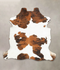 Tricolor X-Large European Cowhide Rug 6'6