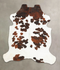 Tricolor Large European Cowhide Rug 6'7