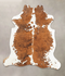 Tricolor X-Large European Cowhide Rug 6'9