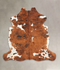 Tricolor X-Large European Cowhide Rug 6'8