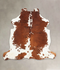 Tricolor X-Large European Cowhide Rug 6'8