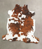 Tricolor X-Large European Cowhide Rug 6'9