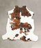 Tricolor X-Large European Cowhide Rug 6'6