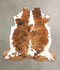 Tricolor X-Large European Cowhide Rug 6'7