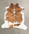 Tricolor X-Large European Cowhide Rug 6'11