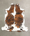 Tricolor X-Large European Cowhide Rug 6'10