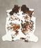 Tricolor X-Large European Cowhide Rug 6'9