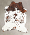 Tricolor X-Large European Cowhide Rug 7'0