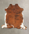 Tricolor X-Large European Cowhide Rug 6'7