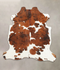 Tricolor X-Large European Cowhide Rug 6'9