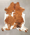 Tricolor X-Large European Cowhide Rug 7'1