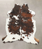 Tricolor X-Large European Cowhide Rug 6'9