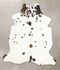 Tricolor X-Large European Cowhide Rug 7'3