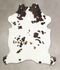 Tricolor X-Large European Cowhide Rug 7'6