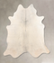 Light Grey XX-Large Brazilian Cowhide Rug 8'0