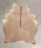 Champagne Large Brazilian Cowhide Rug 6'8