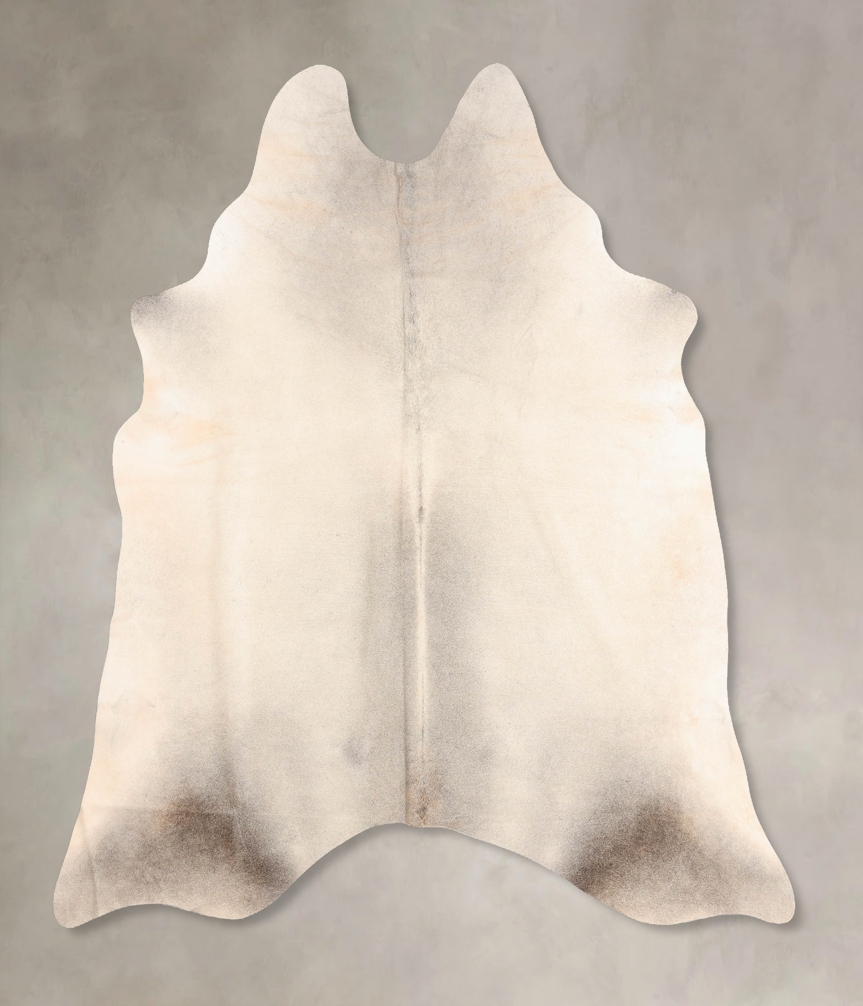 Light Grey Cowhide Rug #B7260