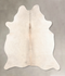 Light Grey X-Large Brazilian Cowhide Rug 7'2