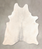 Light Grey X-Large Brazilian Cowhide Rug 7'1