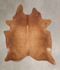 Solid Brown XX-Large Brazilian Cowhide Rug 8'2