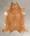 Solid Brown XX-Large Brazilian Cowhide Rug 8'0