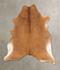 Solid Brown XX-Large Brazilian Cowhide Rug 7'6